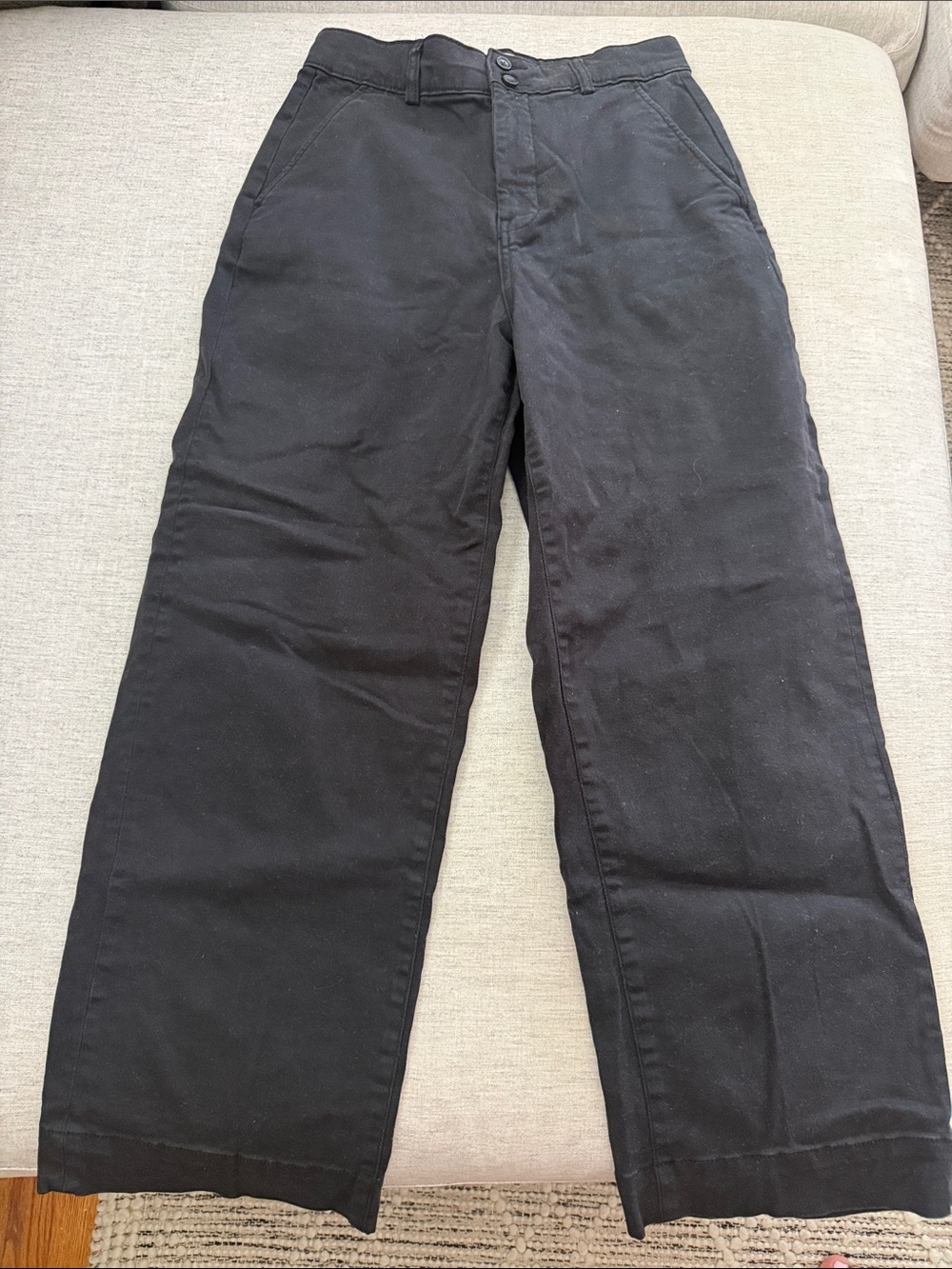 Everlane Women’s Wide Leg Pants in Black